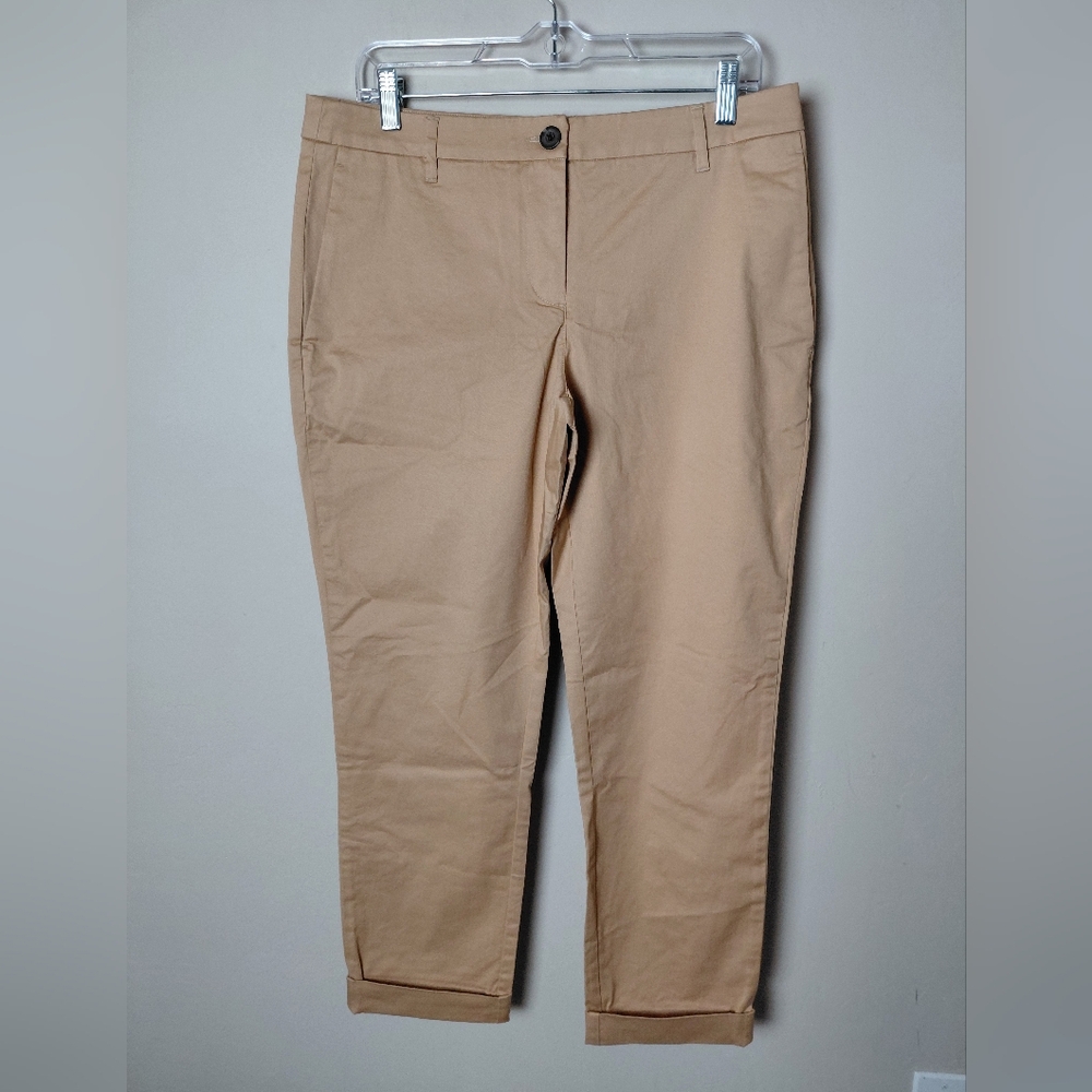 Wildfang Essential Trouser Size 6 Tan Camel New With Tags